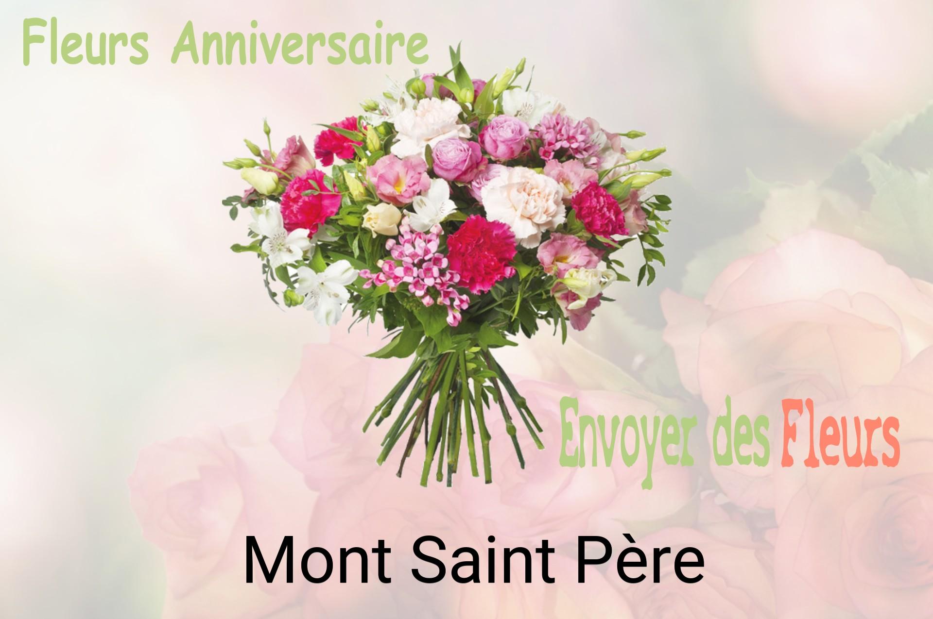 Bouquet de fleurs d’anniversaire livré à Mont-Saint-Père