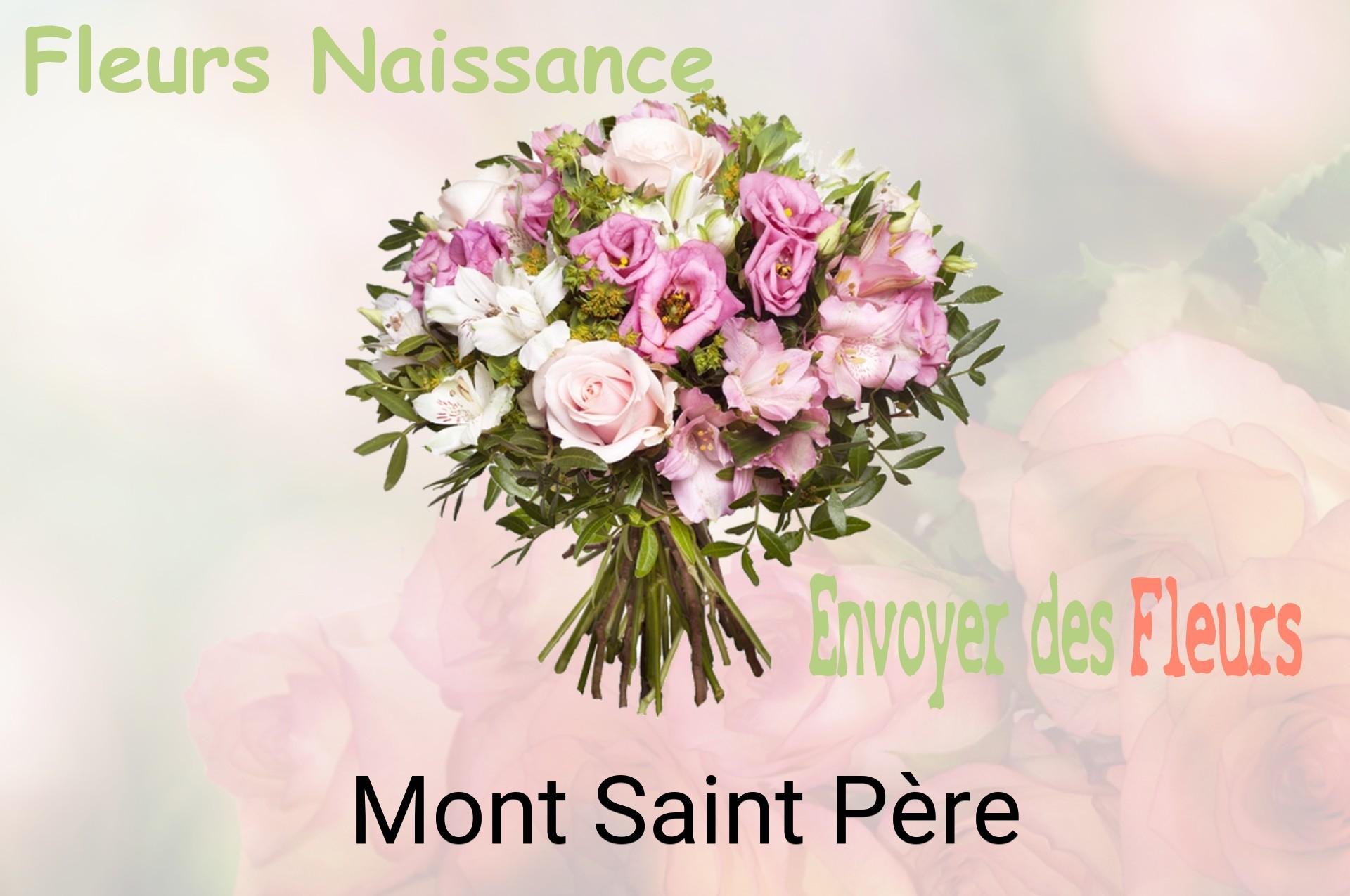 Bouquet de fleurs de naissance livré à Mont-Saint-Père