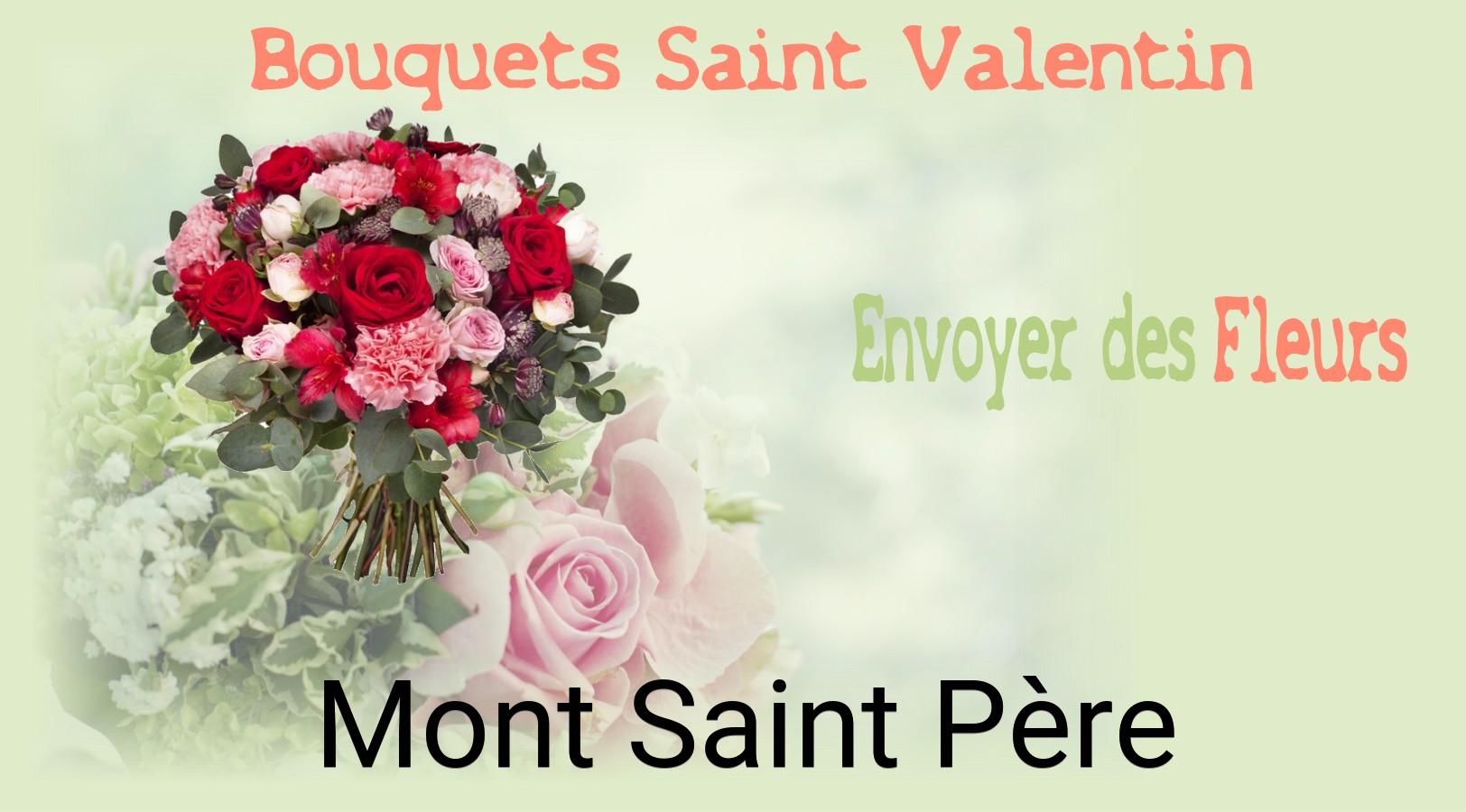 Roses de Saint-Valentin livrées à Mont-Saint-Père